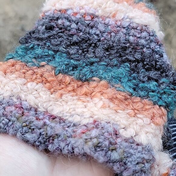 Moth Murray‎ Sweater wool mohair blend multicolor striped Anthropologie S Italy - Picture 7 of 10